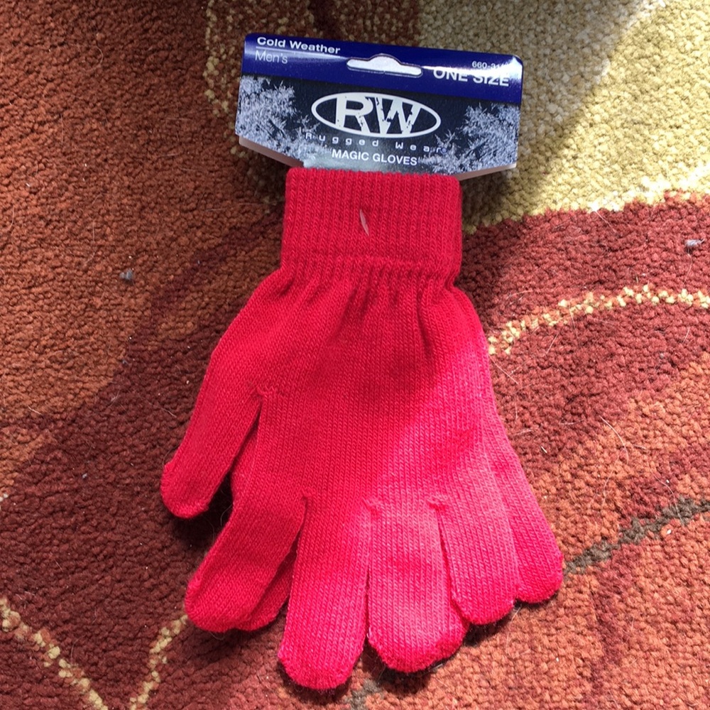 New pink gloves